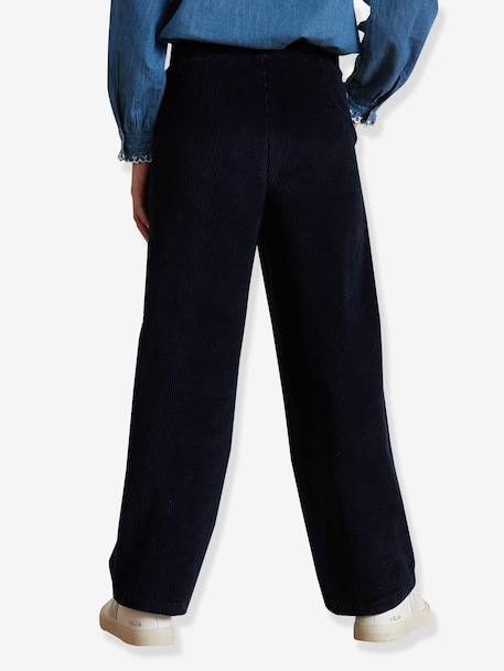 Pantalon large rouge - vertbaudet enfant 