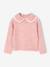 Pull fille col romantique blush - vertbaudet enfant 