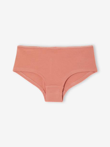 Set van 7 meisjesshorties beige - vertbaudet enfant 