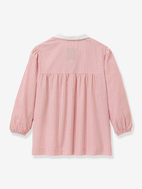Tablier vichy rose clair - vertbaudet enfant 