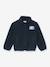 Sweat sherpa zippé marine - vertbaudet enfant 