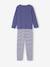 Lot de 2 pyjamas longs fille bleu ardoise - vertbaudet enfant 