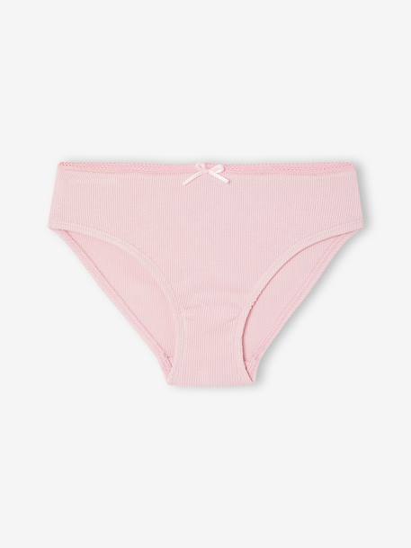 Lot de 5 culottes fille beige - vertbaudet enfant 