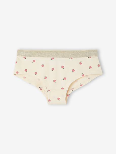 Set van 5 meisjesshorties oudroze - vertbaudet enfant 