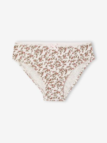 Lot de 5 culottes fille beige - vertbaudet enfant 