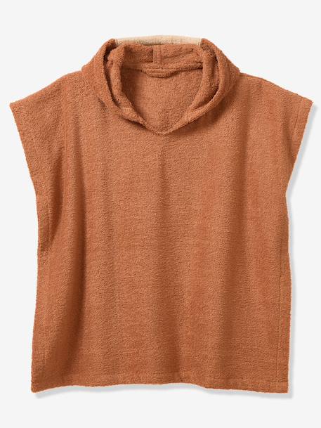 Poncho bébé en éponge hérisson rouille - vertbaudet enfant 