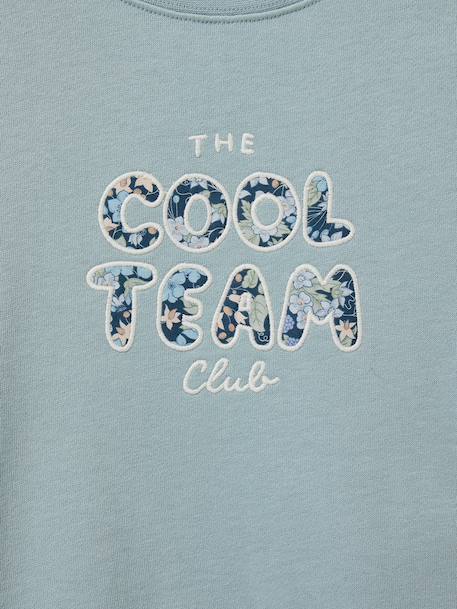 Sweat Cool Team bleu grisé - vertbaudet enfant 