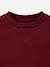 Sweat col rond bordeaux - vertbaudet enfant 