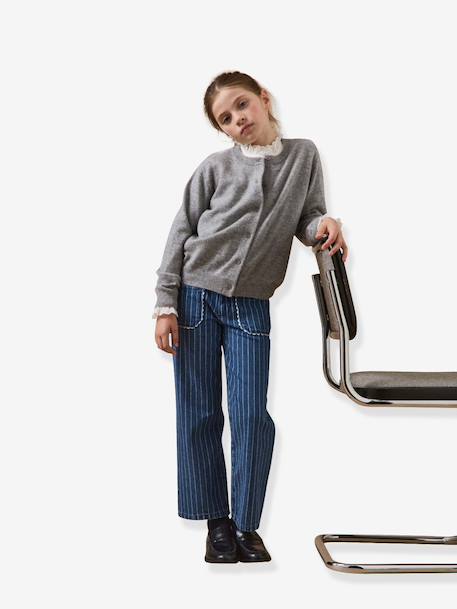 Pantalon rayé marine - vertbaudet enfant 