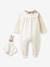 Pyjama met kraag met ruches rozen - vertbaudet enfant 