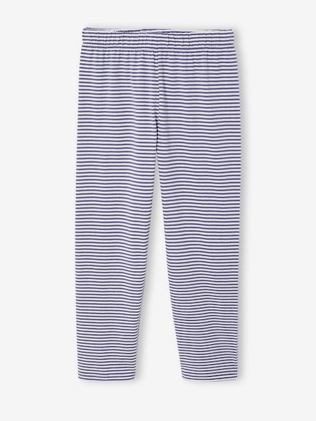 Lot de 2 pyjamas longs fille bleu ardoise - vertbaudet enfant 