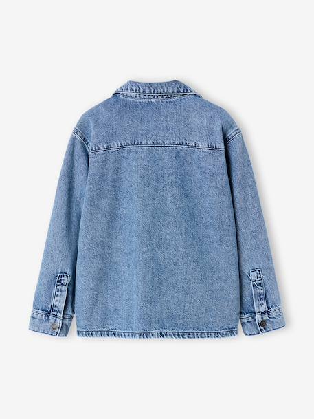 Chemise garçon denim stone - vertbaudet enfant 