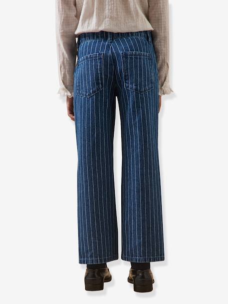 Pantalon rayé marine - vertbaudet enfant 