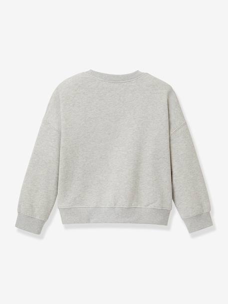 Sweatshirt Cool Team CYRILLUS grijs - vertbaudet enfant 