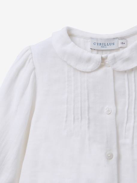 Blouse bébé manches longues écru - vertbaudet enfant 