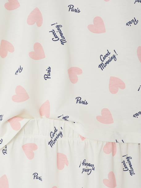 Lot de 2 pyjamas longs fille bleu ardoise - vertbaudet enfant 