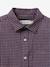 Chemise manches longues bordeaux - vertbaudet enfant 