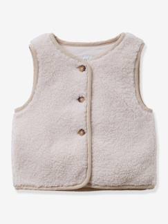 Baby-Mantels, combipakje, engelennestje-Mantels-CYRILLUS mouwloos vest