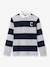 Polo rugby gris - vertbaudet enfant 