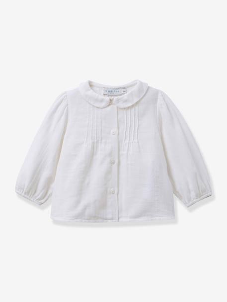 Blouse bébé manches longues écru - vertbaudet enfant 