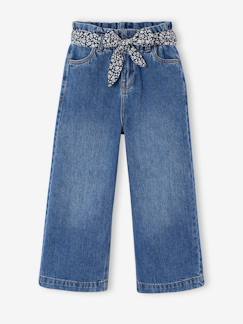 -Jean large paperbag fille