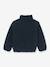 Sweat sherpa zippé marine - vertbaudet enfant 