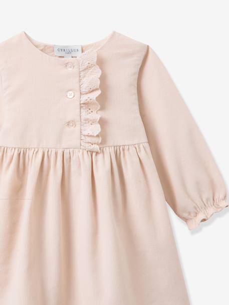 Robe manches longues écru - vertbaudet enfant 