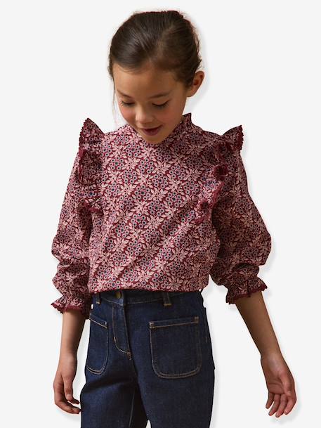 Blouse Ophelia rouge - vertbaudet enfant 