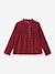 Chemise manches longues rouge - vertbaudet enfant 