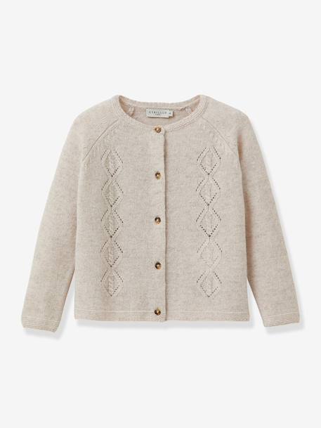Kabelvest CYRILLUS ecru - vertbaudet enfant 