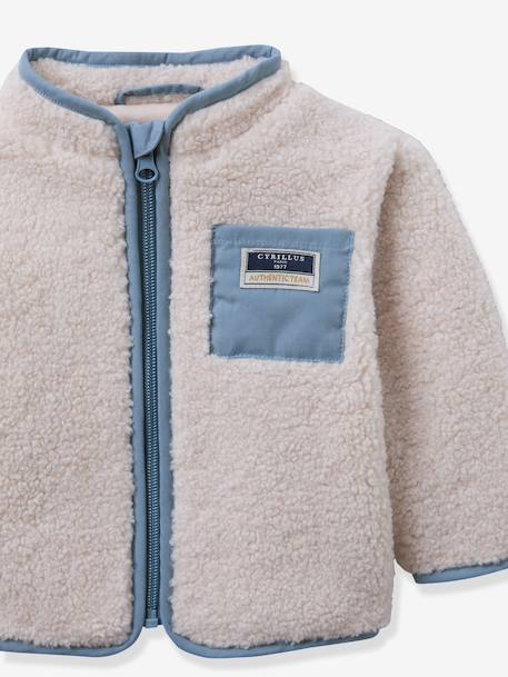 Gilet sherpa écru - vertbaudet enfant 