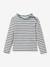 T-shirt manches longues marine+rouge - vertbaudet enfant 