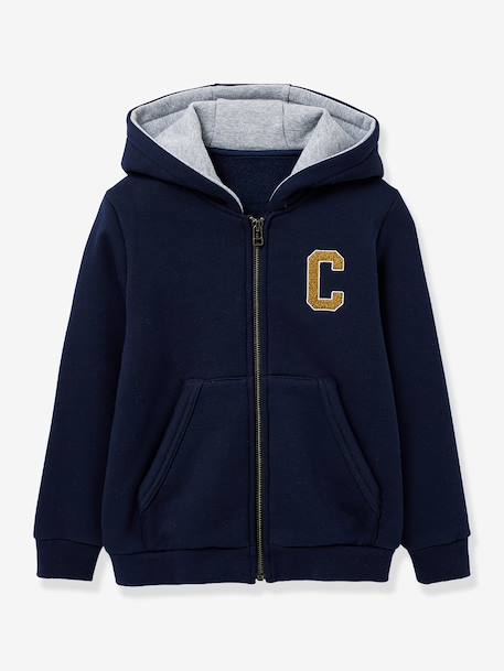 Garçon-Gilet zippé uni