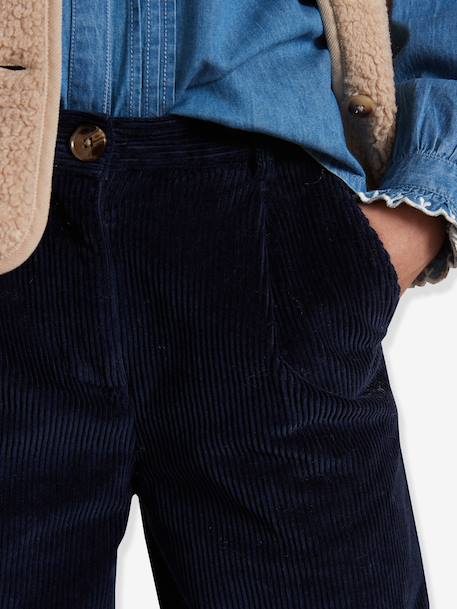 Pantalon large rouge - vertbaudet enfant 