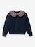 Sweat col Claudine marine - vertbaudet enfant 