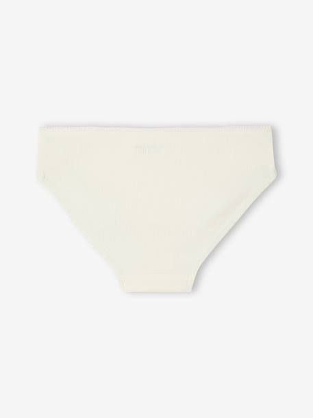 Lot de 5 culottes fille beige - vertbaudet enfant 