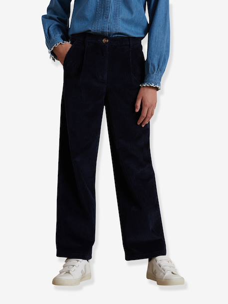 Pantalon large rouge - vertbaudet enfant 