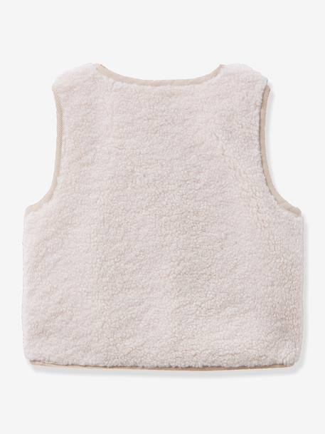 Veste sans manches écru - vertbaudet enfant 