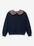 Sweat col Claudine marine - vertbaudet enfant 