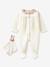 Pyjama met kraag met ruches rozen - vertbaudet enfant 