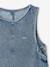 Robe chasuble fille bleu moyen - vertbaudet enfant 