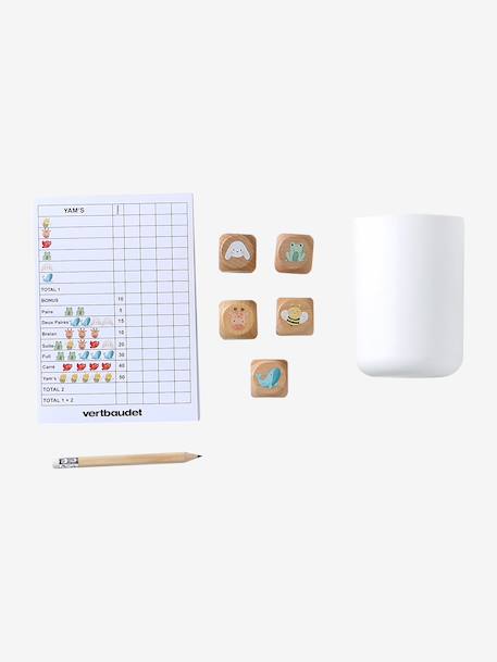 FSC100 houten Yahtzee spel hout - vertbaudet enfant 