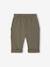Pantalon bébé garçon doublé polaire anthracite+olive - vertbaudet enfant 