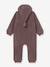 Combinaison en polaire teddy MATADEL Bébé MINI A TURE bleu nuit+prune - vertbaudet enfant 