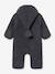 Combinaison en polaire teddy MATADEL Bébé MINI A TURE bleu nuit+prune - vertbaudet enfant 