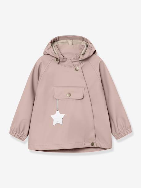 Ensemble enfant : veste de pluie & pantalon imperméable MATWAINIS bleu foncé+vert+vieux rose - vertbaudet enfant 