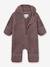 Combinaison en polaire teddy MATADEL Bébé MINI A TURE bleu nuit+prune - vertbaudet enfant 