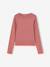 Lot de 2 T-shirts cropped manches longues fille chocolat+noir - vertbaudet enfant 