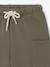 Pantalon bébé garçon doublé polaire anthracite+olive - vertbaudet enfant 