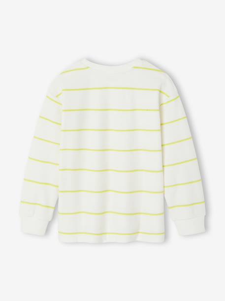 Jongensshirt met lange mouwen wit - vertbaudet enfant 
